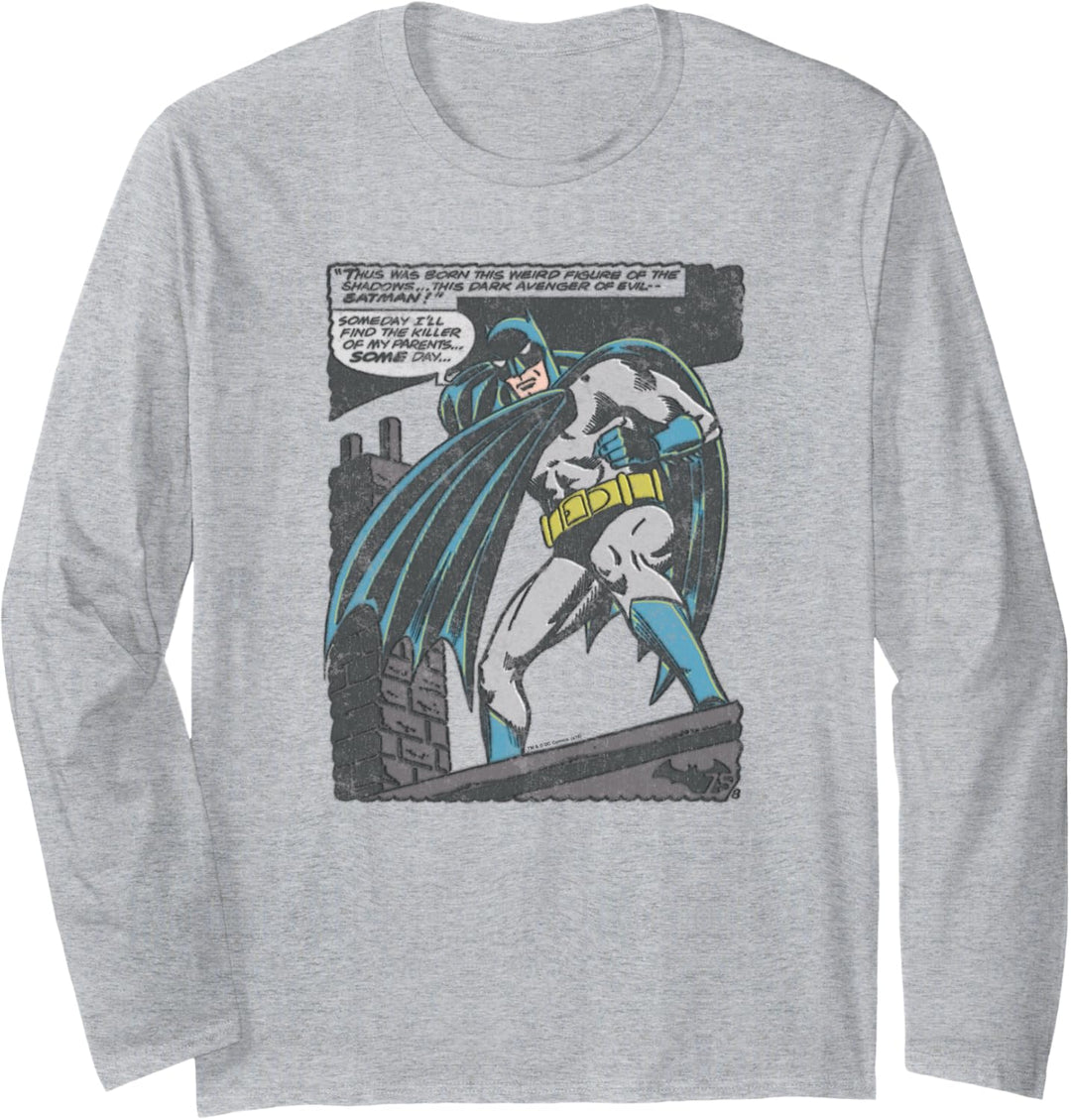 Batman Bat Origins Langarmshirt