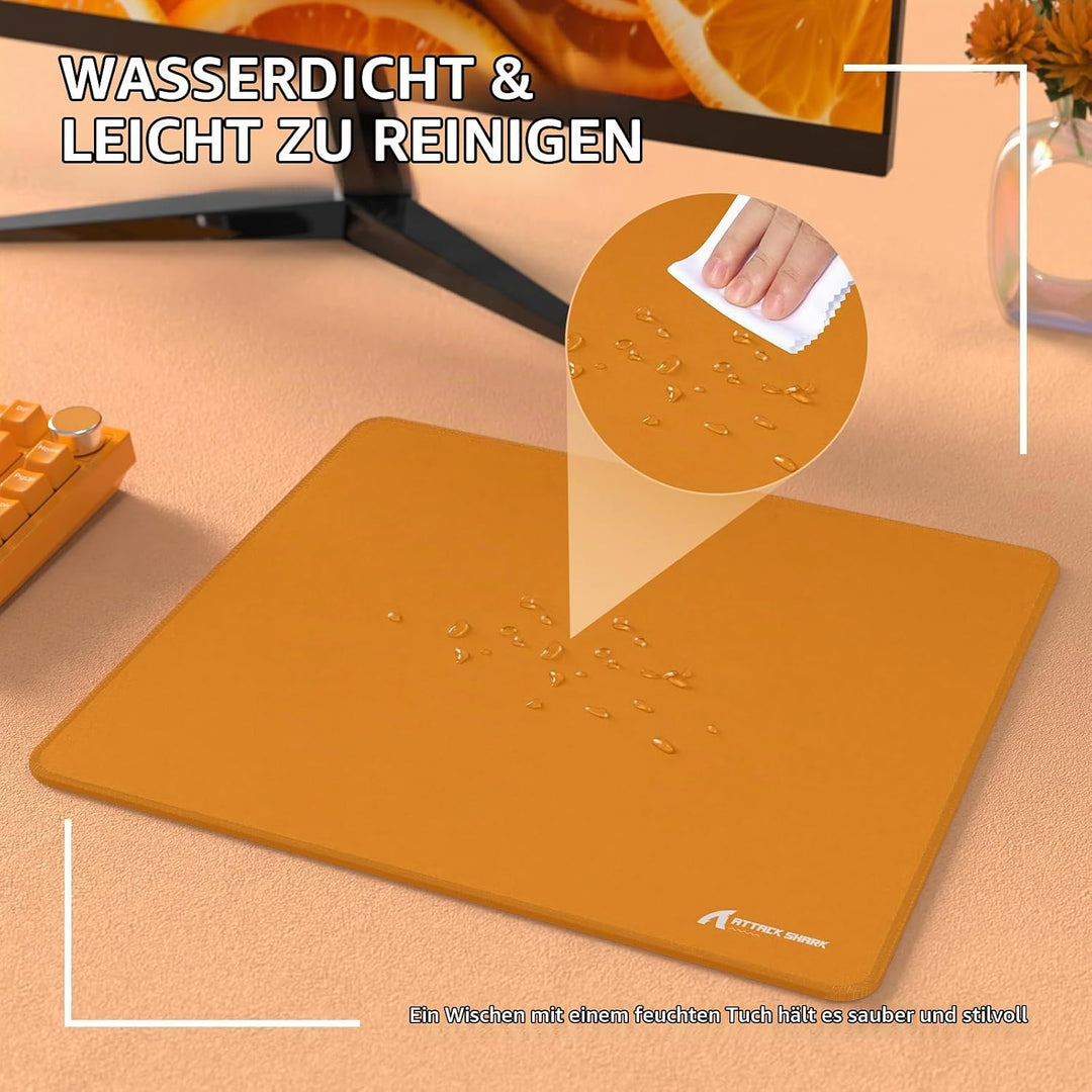 LexonElec x Attack Shark Mittelgrosses Gaming-Mauspad, Desktop-Mauspad Aus Superfeiner Faser, 17,32