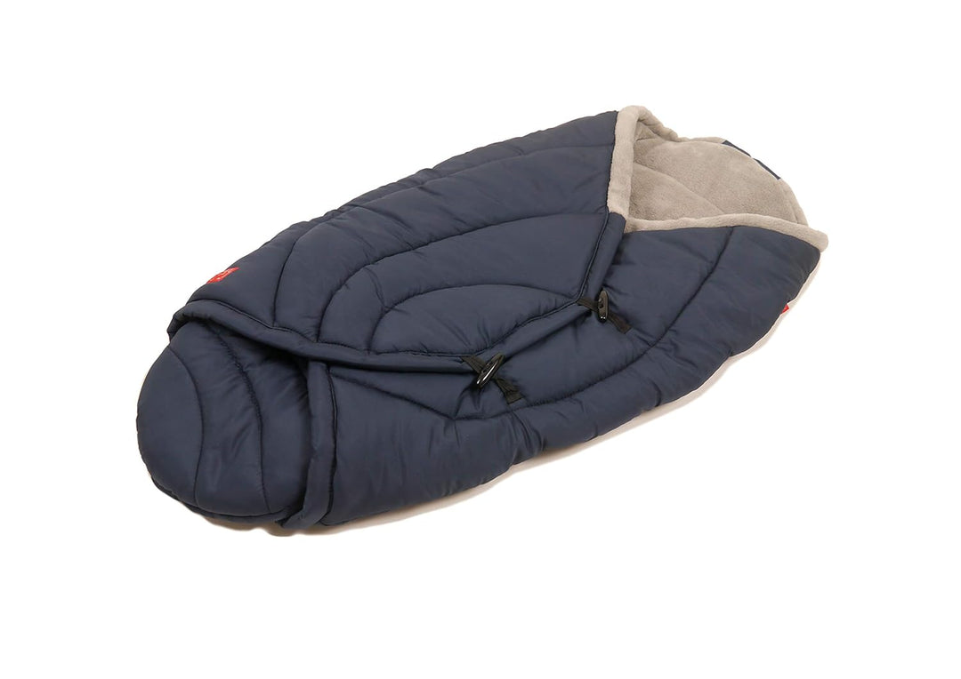 Kaiser 65356222 Einschlagdecke CooCoon, navy/light grey, blau Navy/Light Grey 1 Stück (1er Pack), Na