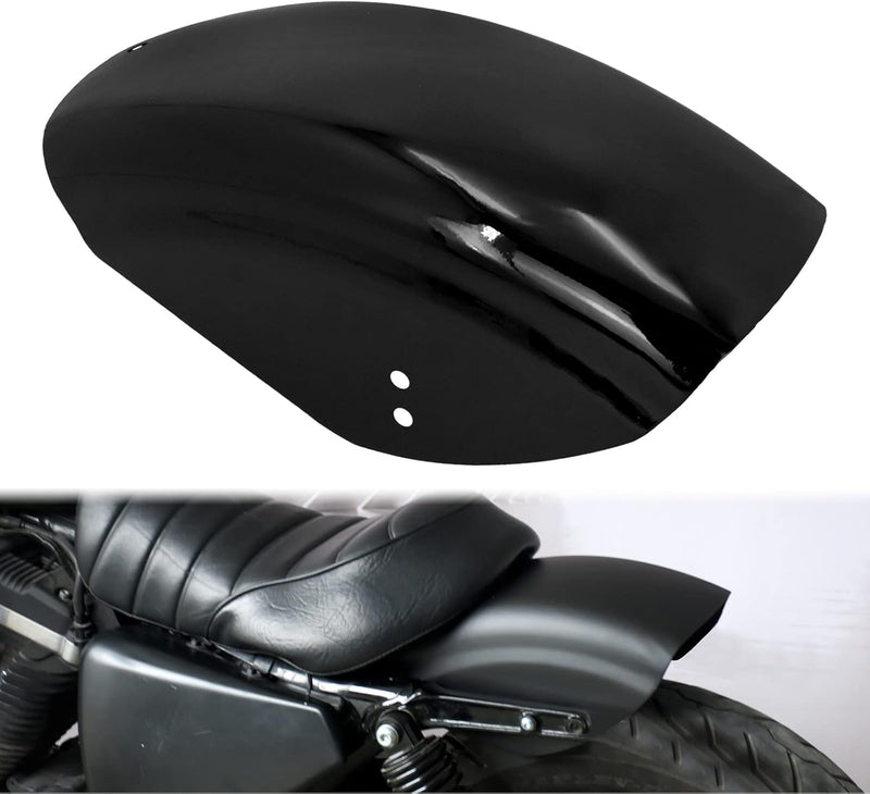 HDBUBALUS Motorrad Hintere Kotflügel 7" Flat Fender Kurz Schutzblech Kompatibel mit Harley Sportster