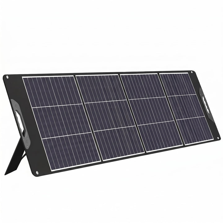 SWAREY Faltbares Solarpanel 200W Tragbar Solarmodul mit 18V DC Ausgang, Typ-C PD 18W, USB QC 3.0, ET