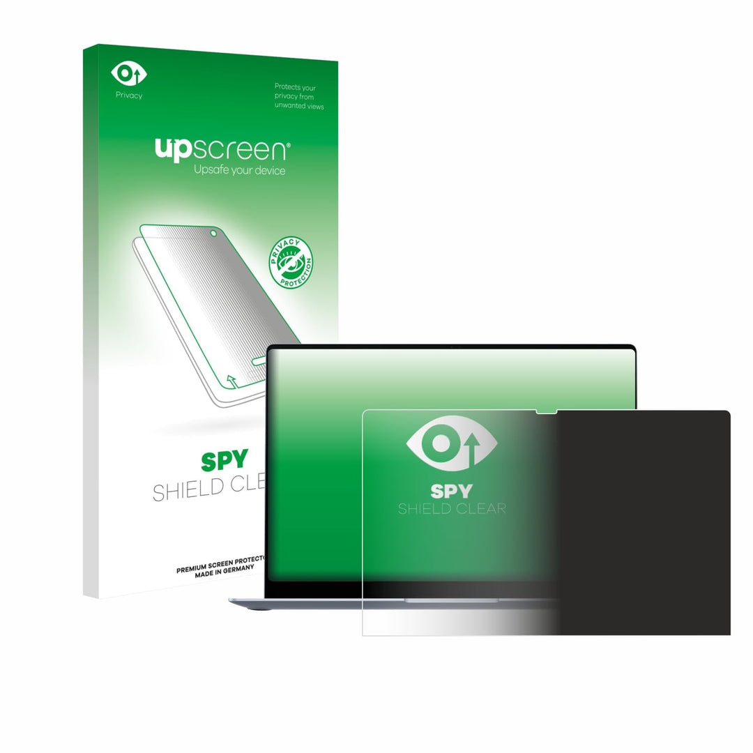 upscreen Anti-Spy Blickschutzfolie für Samsung Galaxy Book4 15.6" Made in Germany, Privacy Screen-Fo