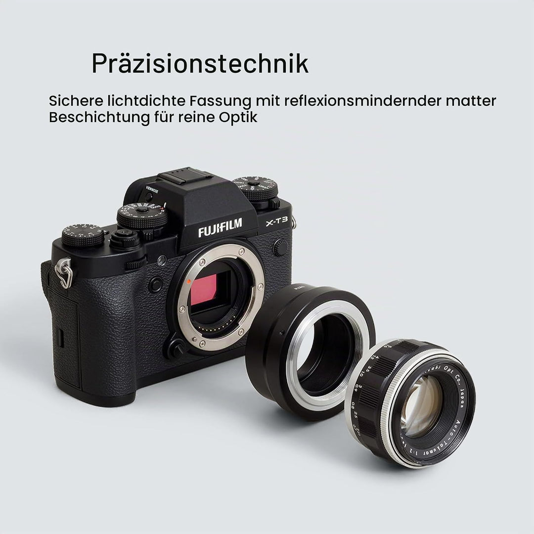 Urth Objektivadapter: Kompatibel mit M42 Objektiv und Fujifilm X Kameragehäuse, M42