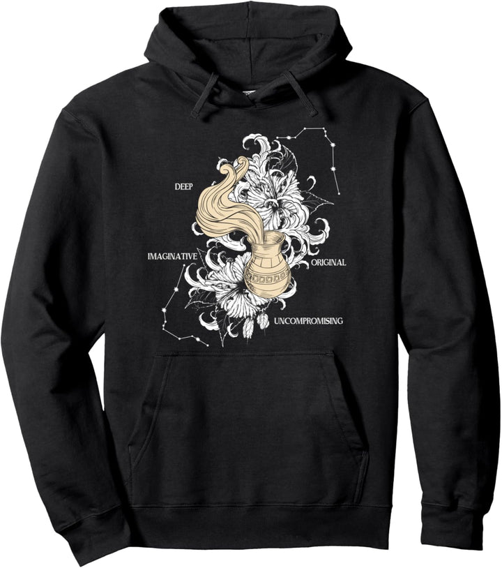 Sternzeichen Wassermann Pullover Hoodie