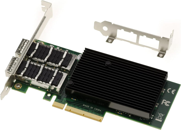 KALEA-INFORMATIQUE PCIe Controller-Karte für 40G LAN Netzwerk QSFP+ 2 Ports mit MELLANOX X-3 Chipsat