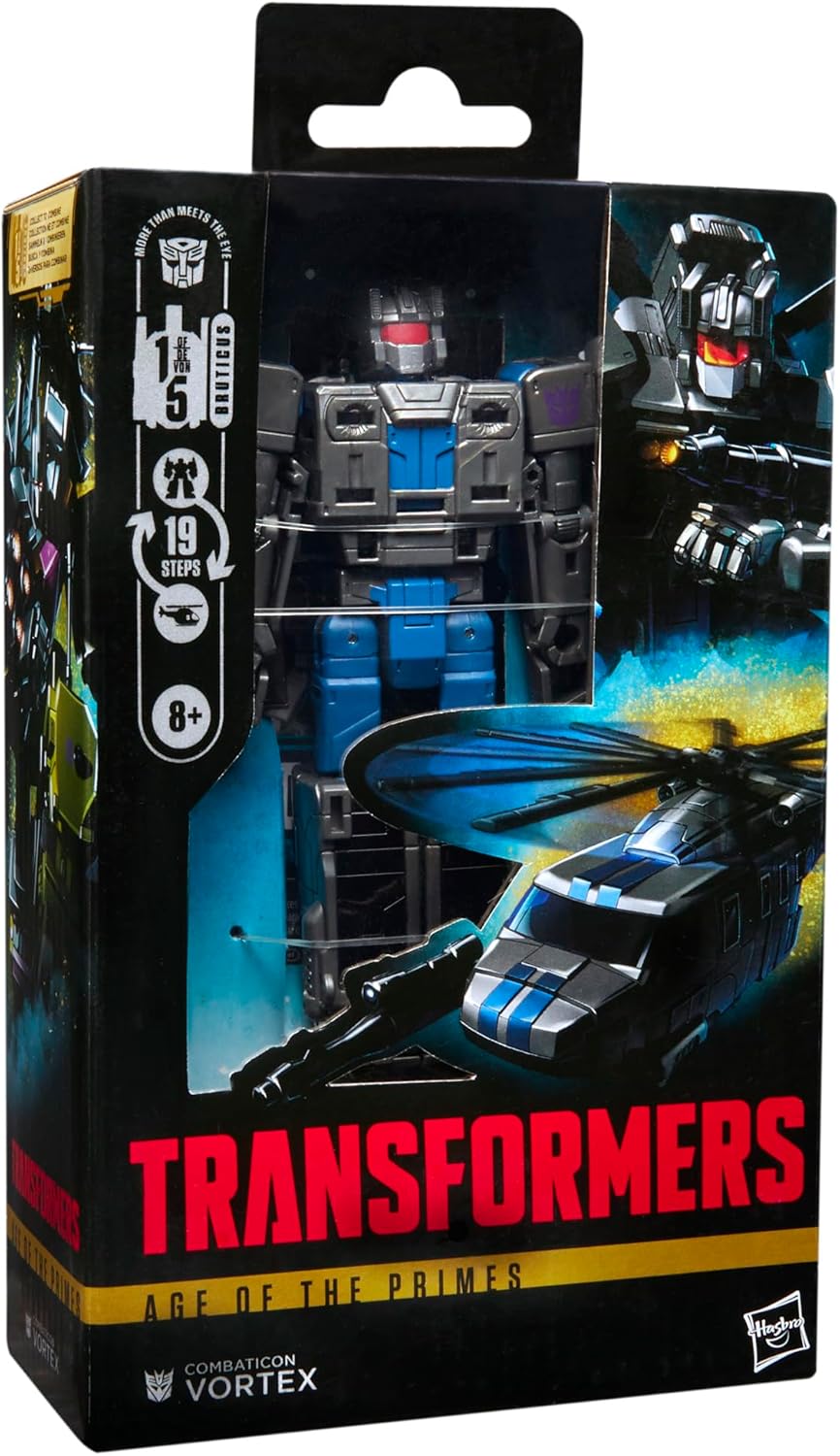 Transformers Age of The Primes Deluxe-Klasse Combaticon Vortex Action-Figur