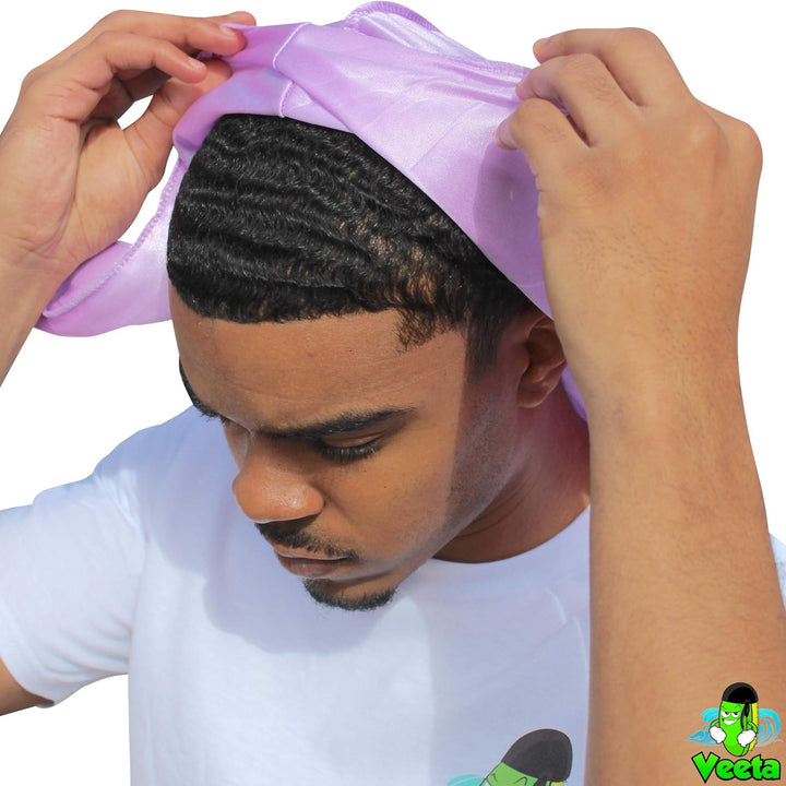 Veeta Damen Silky Durag Durag Einheitsgrösse Lavendel, Einheitsgrösse Lavendel