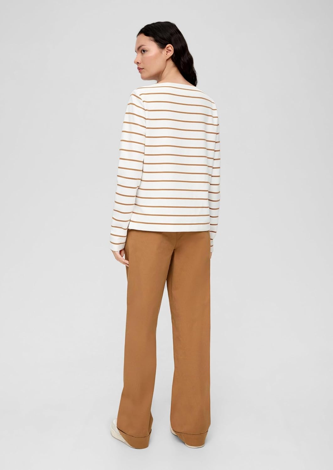 s.Oliver Longsleeve aus Baumwollstretch 36 84h1 Braun, 36 84h1 Braun