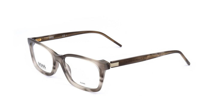 Boss Unisex 1157 ACI 52 Brille, Grau gestreift, 52