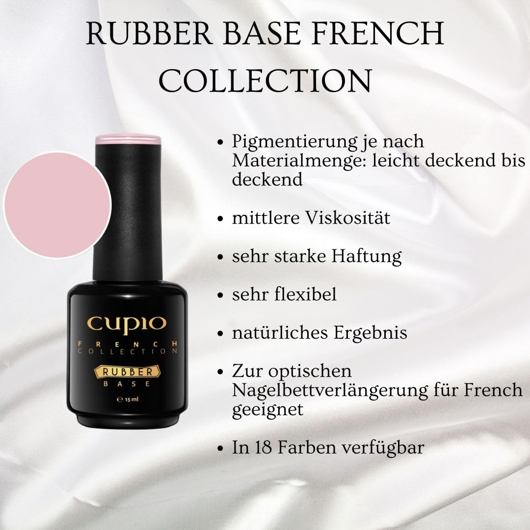 Rubber Base Baby Boomer Cupio - Rose 15ml