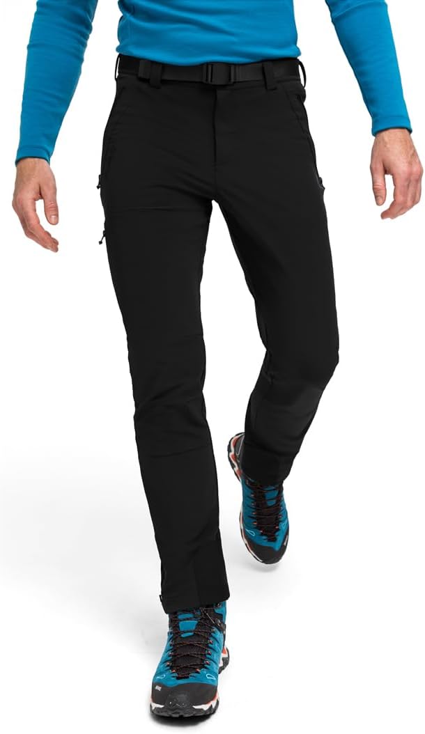 Maier Sports Herren Outdoorhose Naturno, robuste Trekking-Hose, 3 Taschen mit Reissverschluss 26 Sch