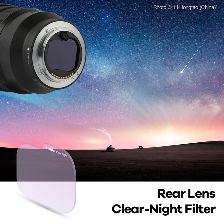 Haida Neutraler Nachtfilter für Rückobjektiv für Sony/Sigma/Nikon Z Objektiv Für Sony/Sigma/Nikon Z
