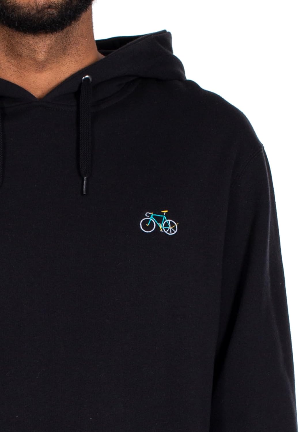 IRIEDAILY Herren Hoodie PEACERIDE Bio-Baumwolle Regular Fit S Schwarz, S Schwarz