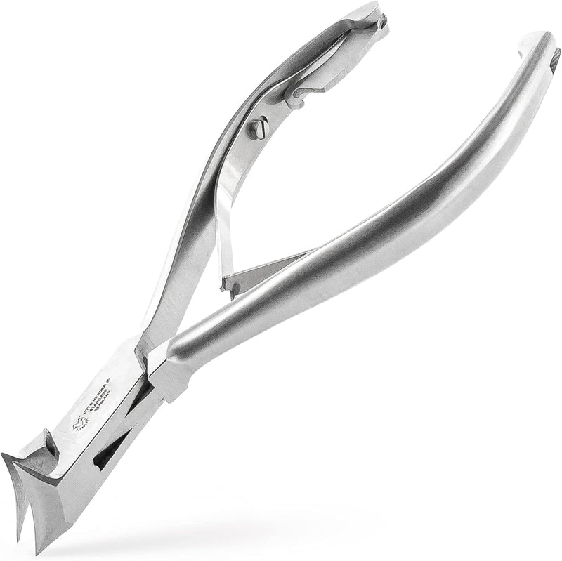 OTTO HERDER NAGELZANGE - Kopfschneider Fussnagelzange für starke Fussnägel 14cm aus Edelstahl 2cm Sc