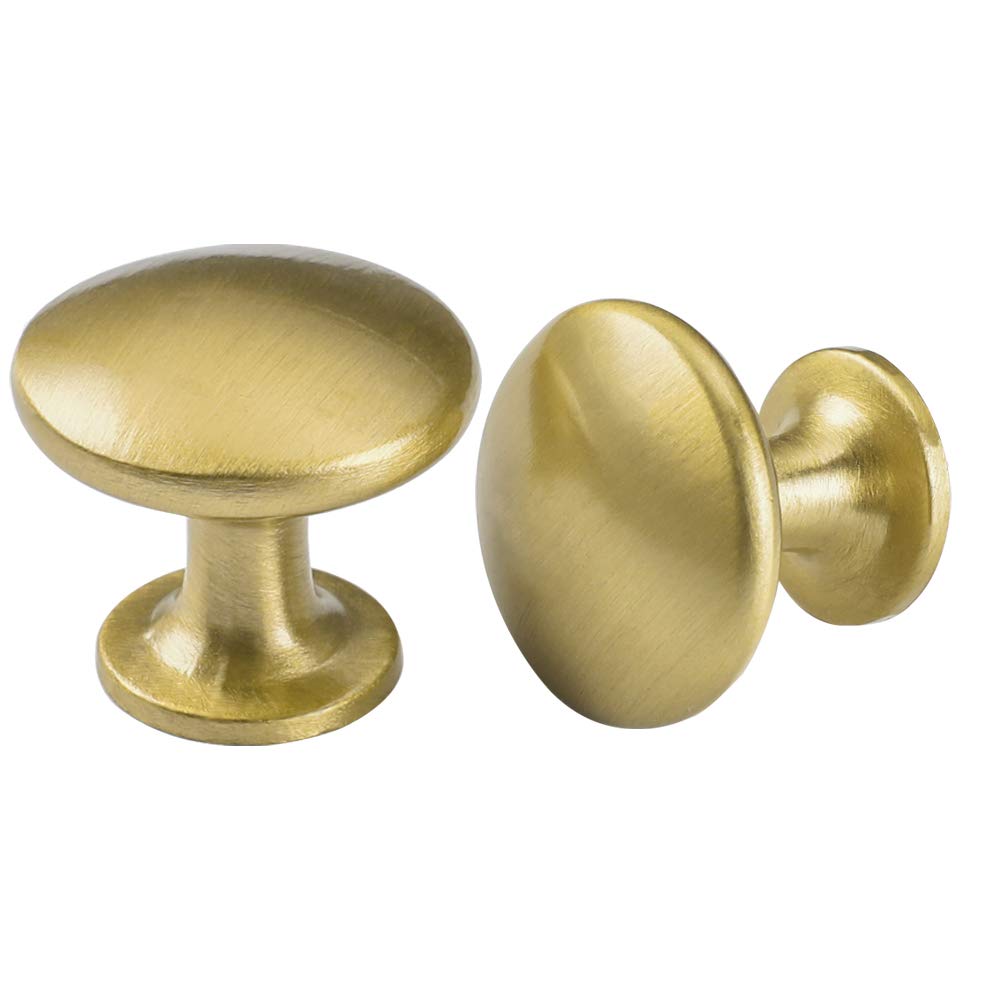 LONTAN 20 Stück Möbelknöpfe Gold Küchenknöpfe Schrankknöpfe Türknopf Gold Schrankknöpfe Vintage Schu