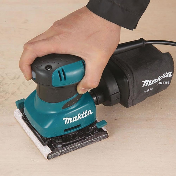 Makita BO 4556 Faust-Schwingschleifer Nur Werkzeug, Nur Werkzeug