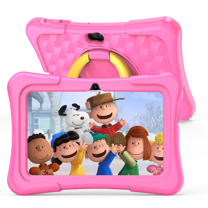 PRITOM 7-Zoll-Kinder-Tablet, Android 11, Quad Core, 2 GB RAM, 32 GB ROM, BT, WLAN, Dual-Kamera, Bild