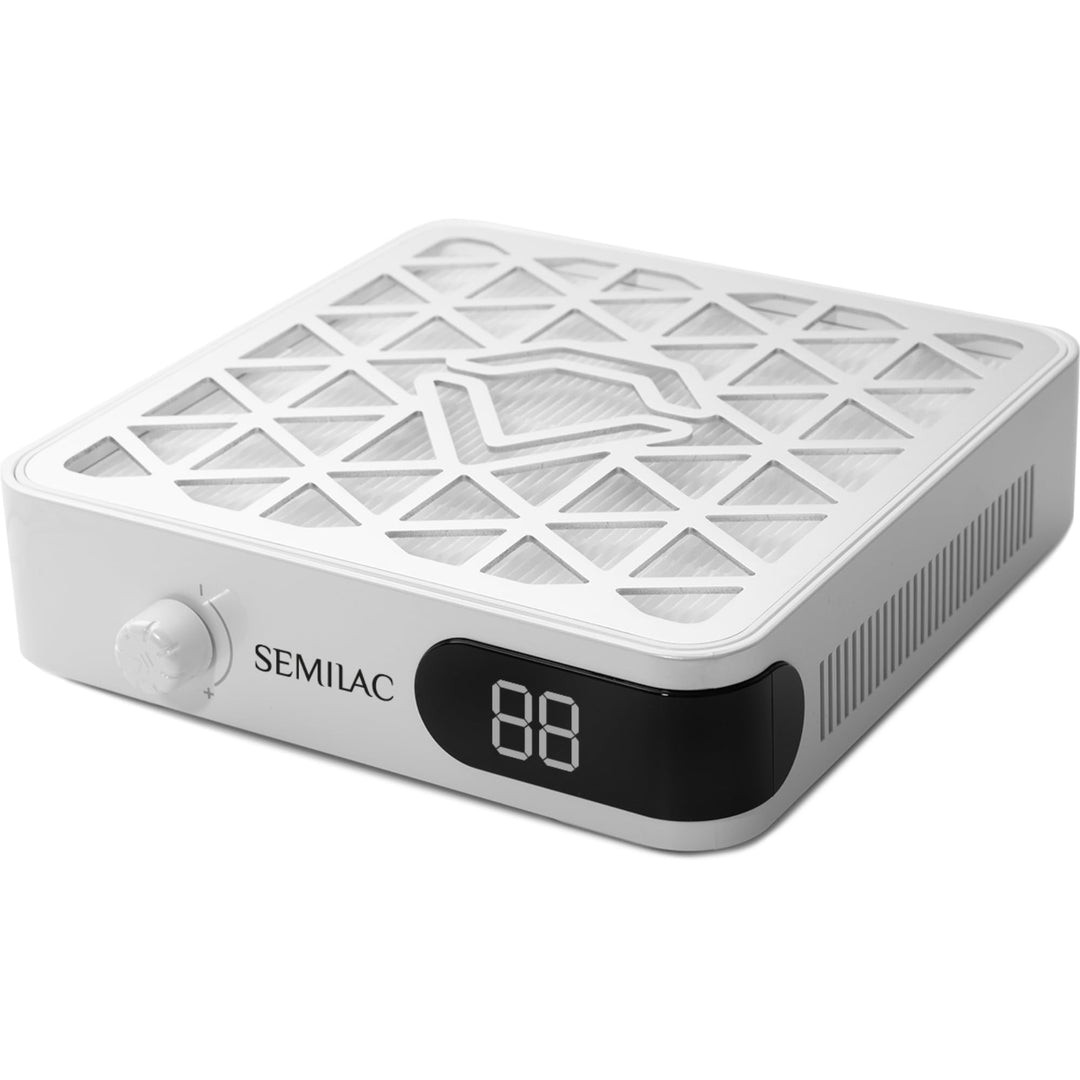 Semilac Dust Collector Diamond Collection 48W – Staubabsaugung für Nägel mit Filter, 10-Stufen Saugk