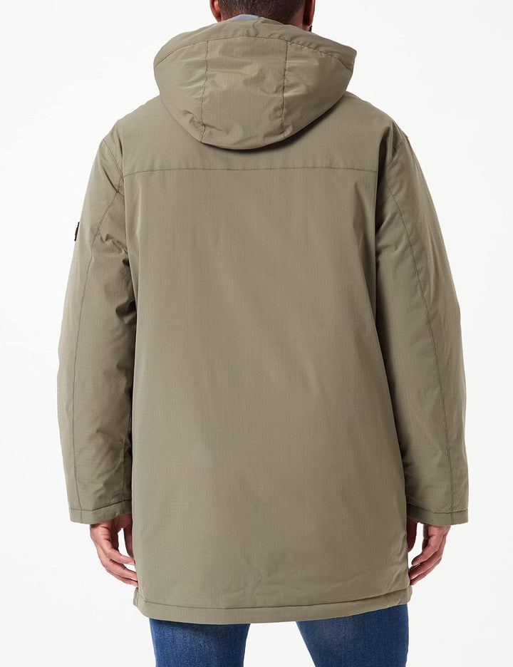 TOM TAILOR Denim Herren Artic Winterparka L 10415 - Dusty Olive Green, L 10415 - Dusty Olive Green