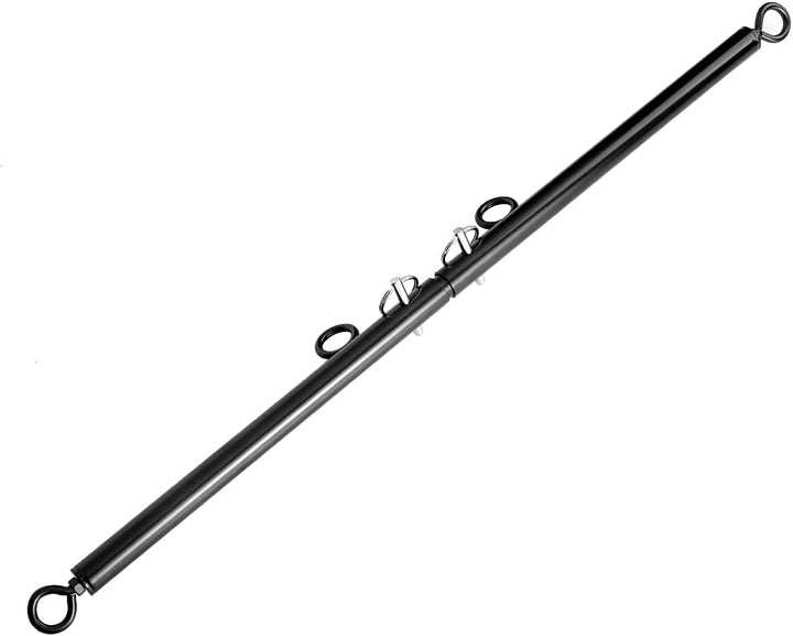 PENJOY Edelstahl verstellbare Pilates Spreizstange Set Sporthilfe Training Yoga Fitness