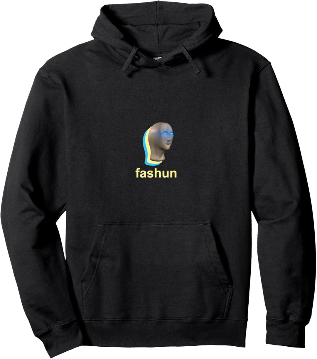 Fashun Meme Man VaporWave Pullover Hoodie