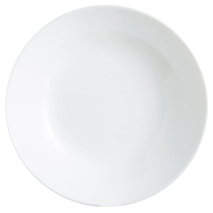 Arcopal Zelie - 12 Suppenteller, Opalglas, extra robust, 20 cm, weiss 12 piezas Tiefe Teller, 12 pie