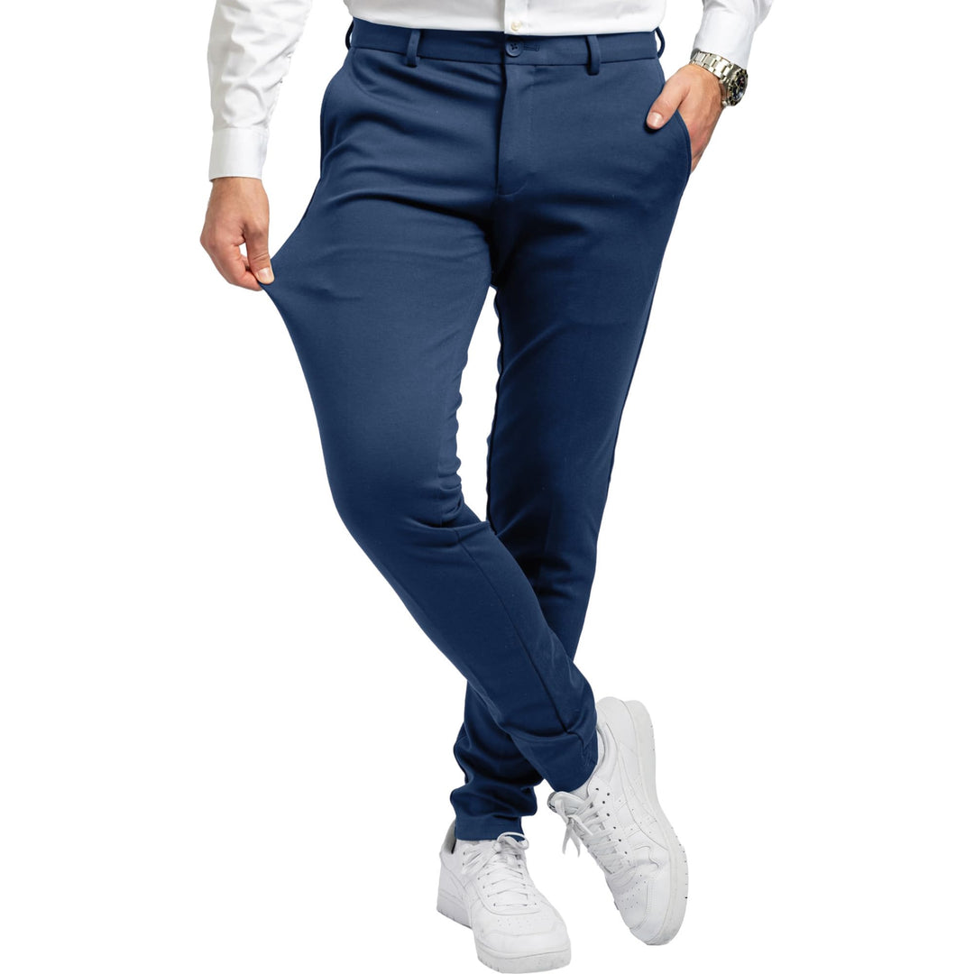 Performance Pants Herren - Stilvolle Slim Fit Herren Hosen Stretch - Hosen Herren Stretch - Angenehm