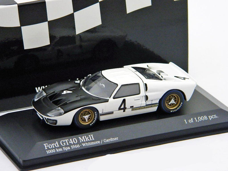 Minichamps 400668484 - Ford GT40 Mk II - Whitmore/Gardner, Massstab: 1:43