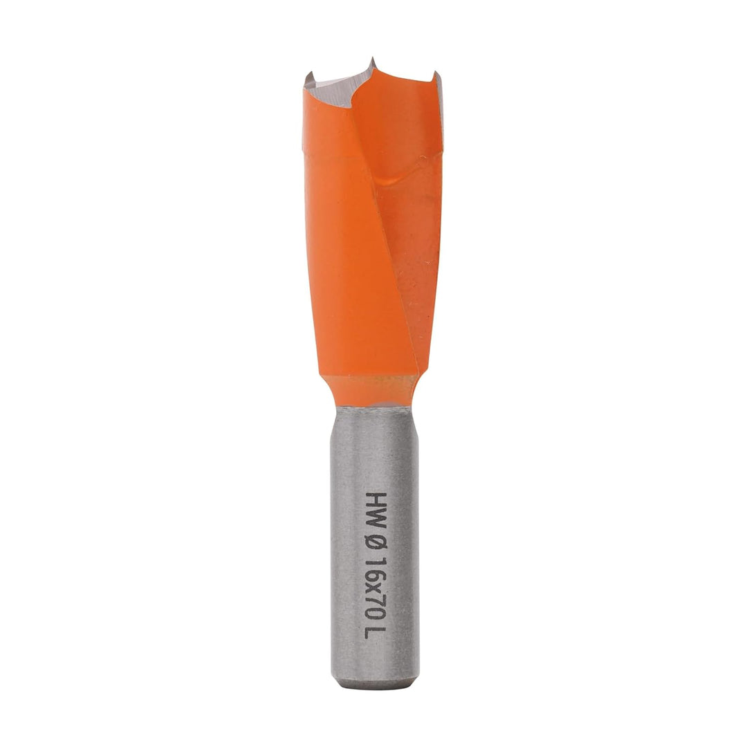 ENT 22412 Dübelbohrer HW, Schaft (S) 10 mm, Durchmesser (D) 16 mm, NL 35 mm, SL 30 mm, L 70 mm, Link