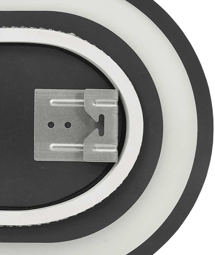 vidaXL LED Badspiegel, Spiegel für Badezimmer, Badezimmerspiegel Wandmontage mit 1 Haken, Wandspiege