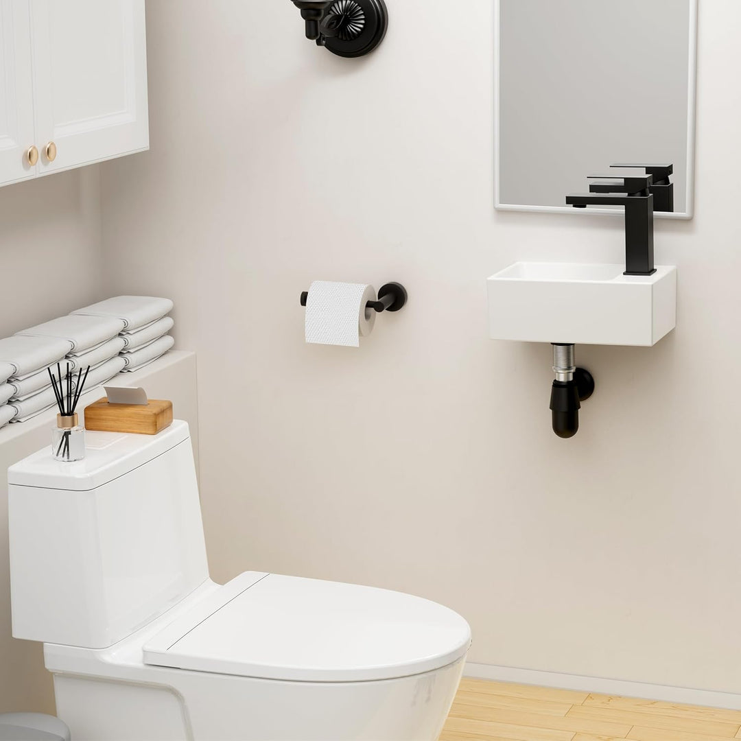 KES Waschbecken Gäste WC Aufsatzwaschbecken Waschschale Keramik Handwaschbecken Badezimmer für Wasch
