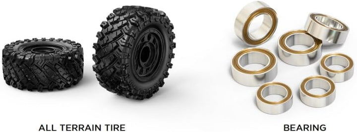 s-idee® MJX H12Y grau 1:12 RC Crawler Brushless Off-Road sensorlos