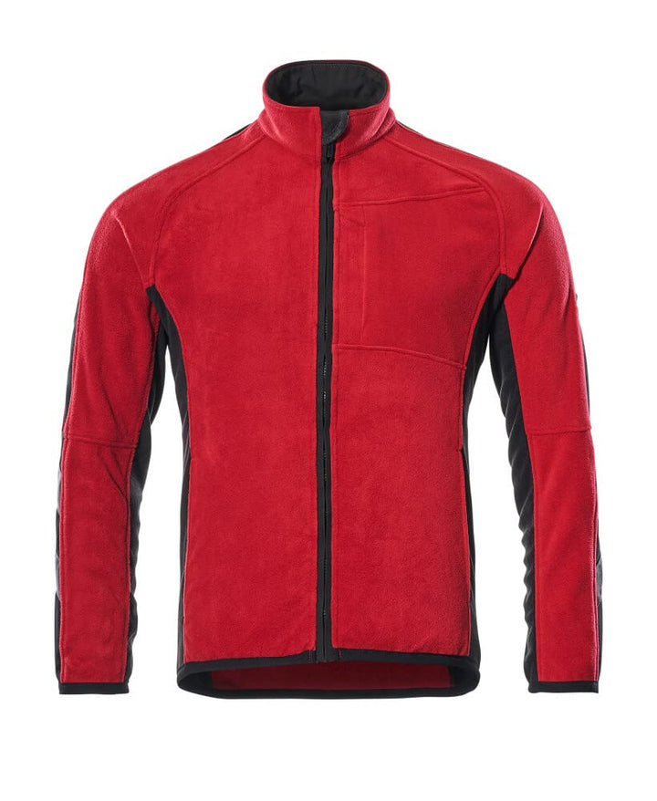 Mascot Fleecejacke "Hannover", 1 Stück, 2XL, rot/schwarz, 16003-302-0209-2XL XXL Rot/Schwarz, XXL Ro
