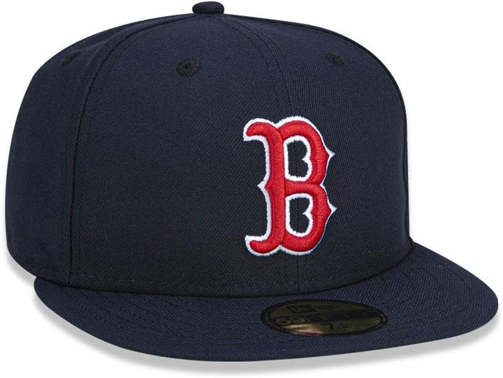 New Era Erwachsene Baseball Cap Mütze Mlb Authentic Boston Red Sox 59Fifty Fitted Team Colour 56 Bla