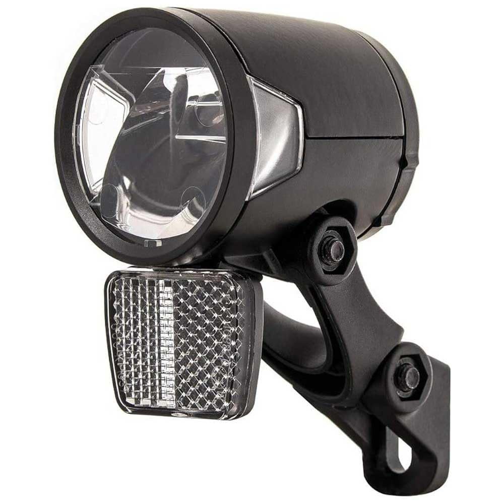 Herrmans H-Black MR8 Dynamo LED-Scheinwerfer Schwarz Einheitsgrösse