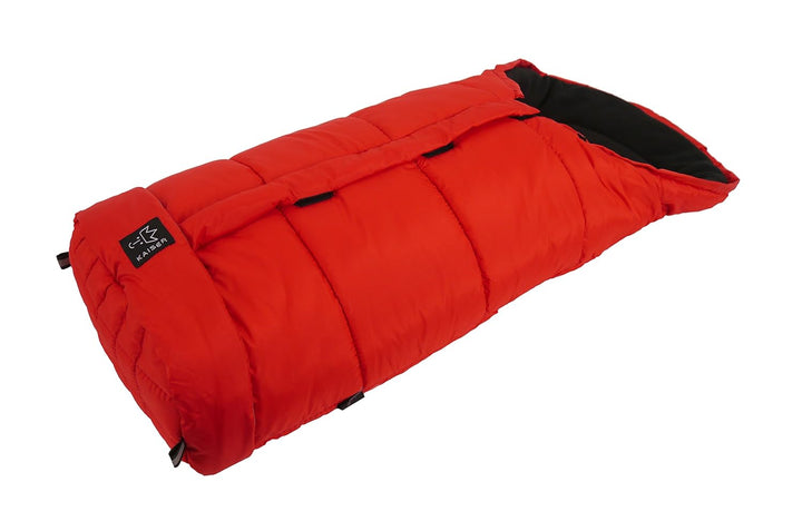 Kaiser Naturfelle 6570833 - Fusssack "Iglu Thermo Fleece", Farbe: rot, Rot