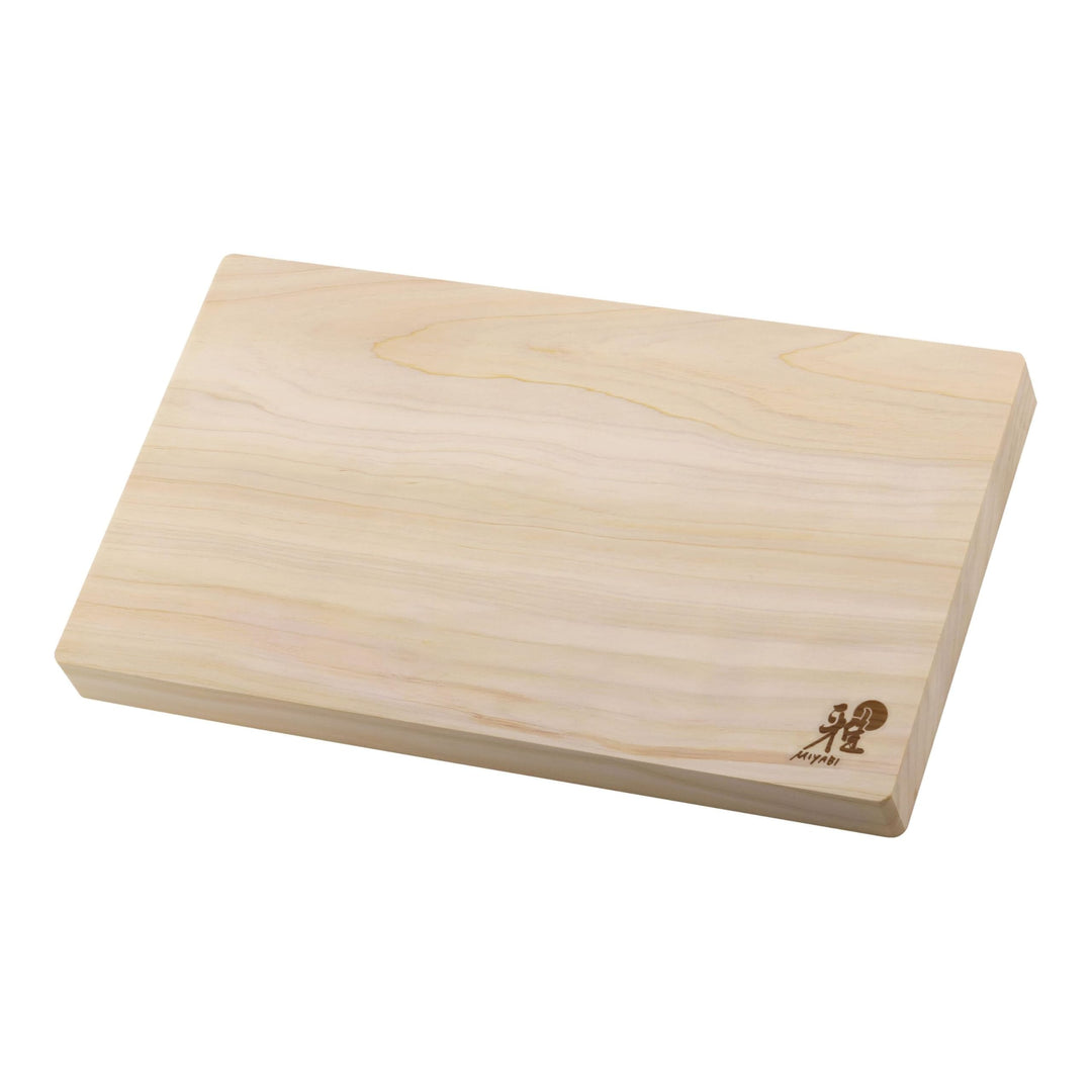 MIYABI Schneidbrett Hinoki aus Hinokiholz, 35 x 20 x 3 cm 35 x 20 cm, 35 x 20 cm