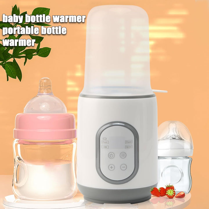 Flaschenwärmer 8- in- 1 Schneller Babymilchwärmer Tragbarer Babyflaschenwärmer mit Zeitschaltuhr Aut