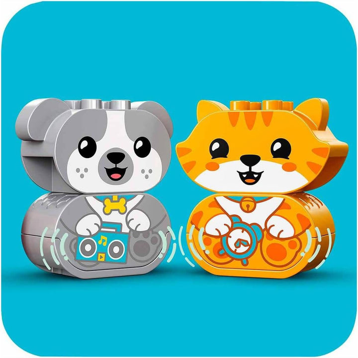 Lego® Duplo 10977 Mein erstes Hündchen & Kätzchen mit Ton