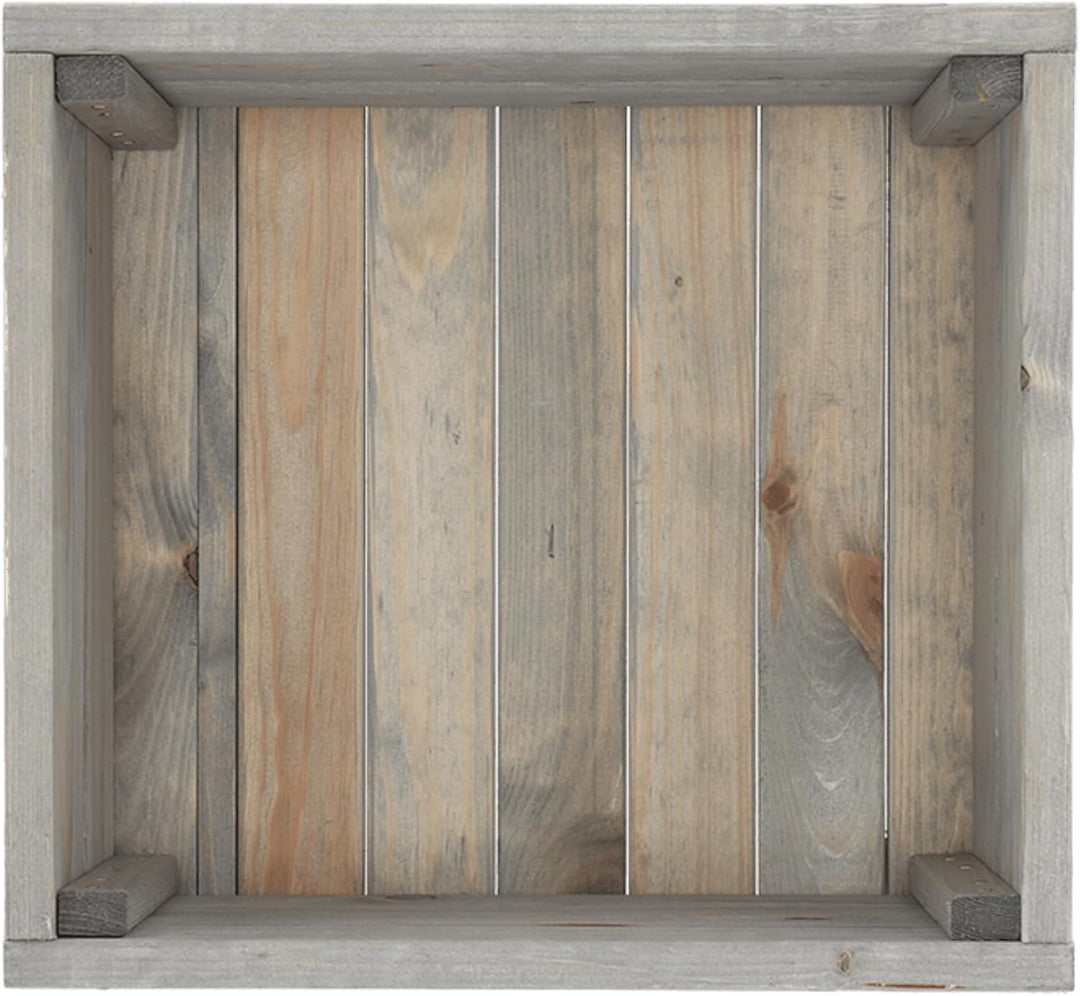 Esschert Design | Pflanzkasten auf Rollen | Holz | S | 39x36x25 cm