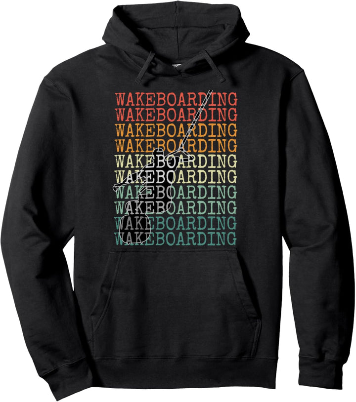 Wakeboarding Lustige Wakeboard Geschenkidee Slogan Pullover Hoodie