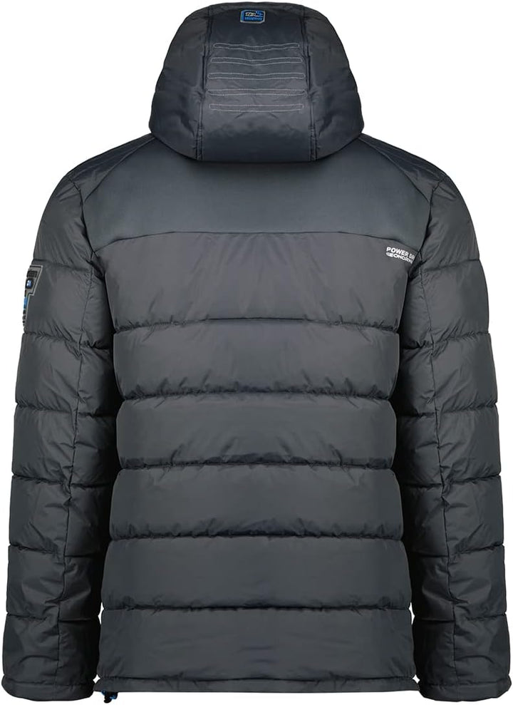 Geographical Norway Beachwood Men - Winterjacke Hooded Herren Parka - Warme Daunenjacken Steppjacke