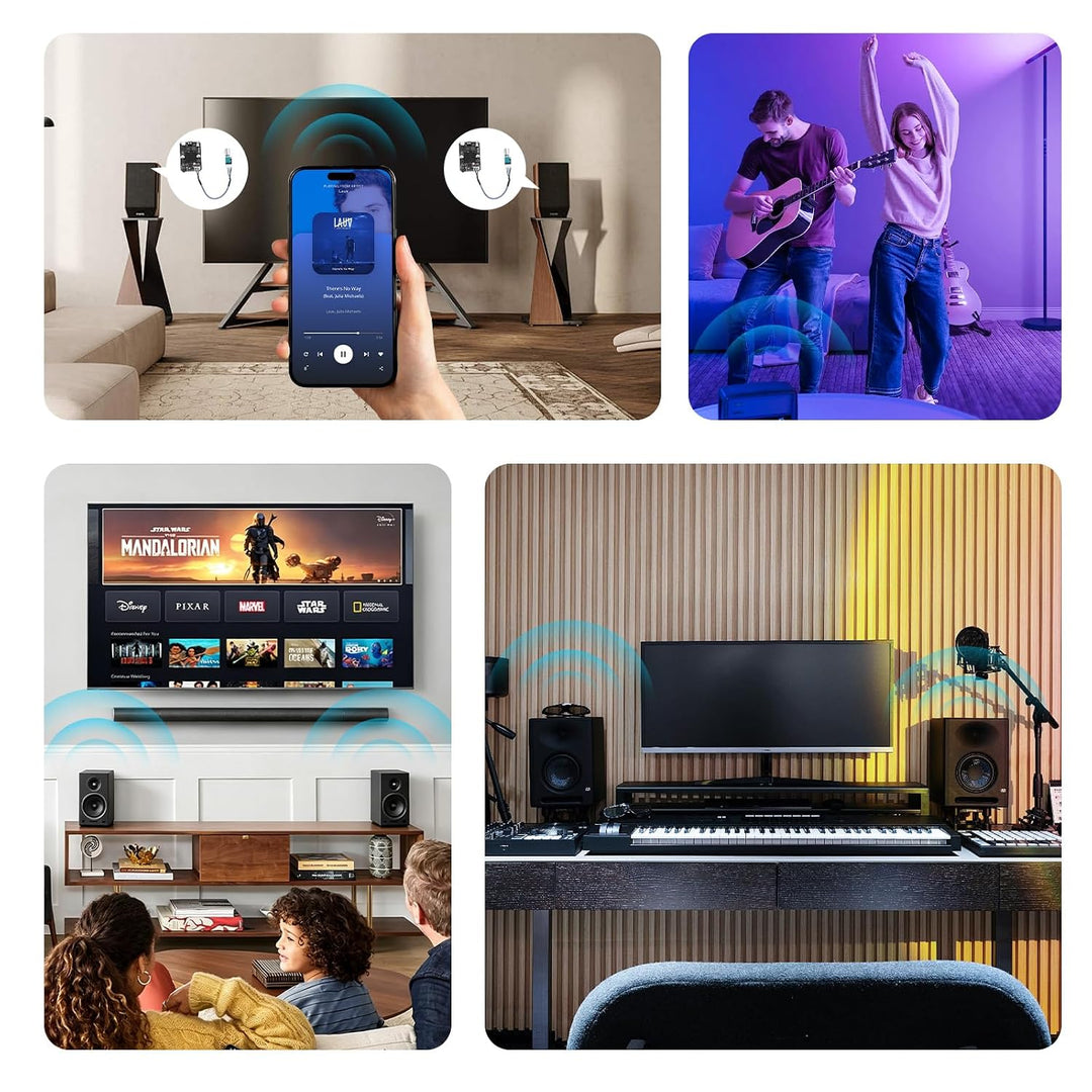 XY-1001W Bluetooth Verstärker Modul, TWS DC 9-24V 100W Mono Audio Verstärkerplatine mit AUX USB Blue