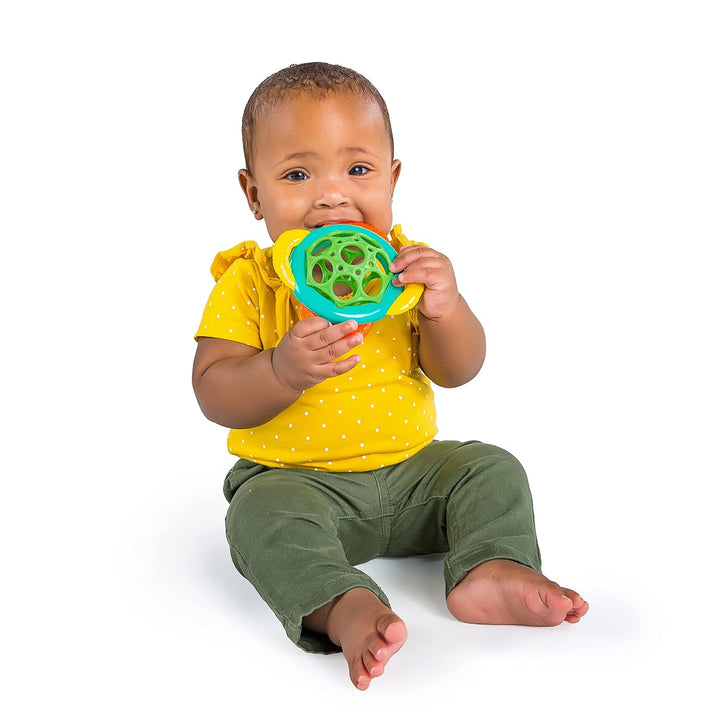 Bright Starts, Schnuller & Shakers 7 Stück Geschenk-Set - BPA-frei Baby Rasseln, Beissringe und Kind