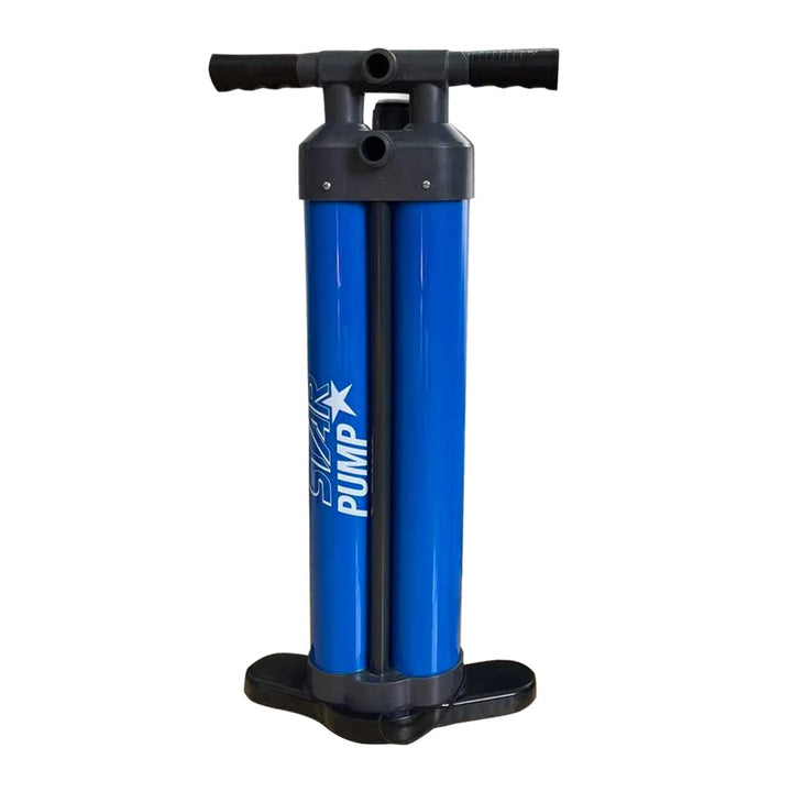 STAR Pump Unisex – Erwachsene TIPLE Action Handpumpe Mit Dreifacher Aktion, Blau Schwarz, U