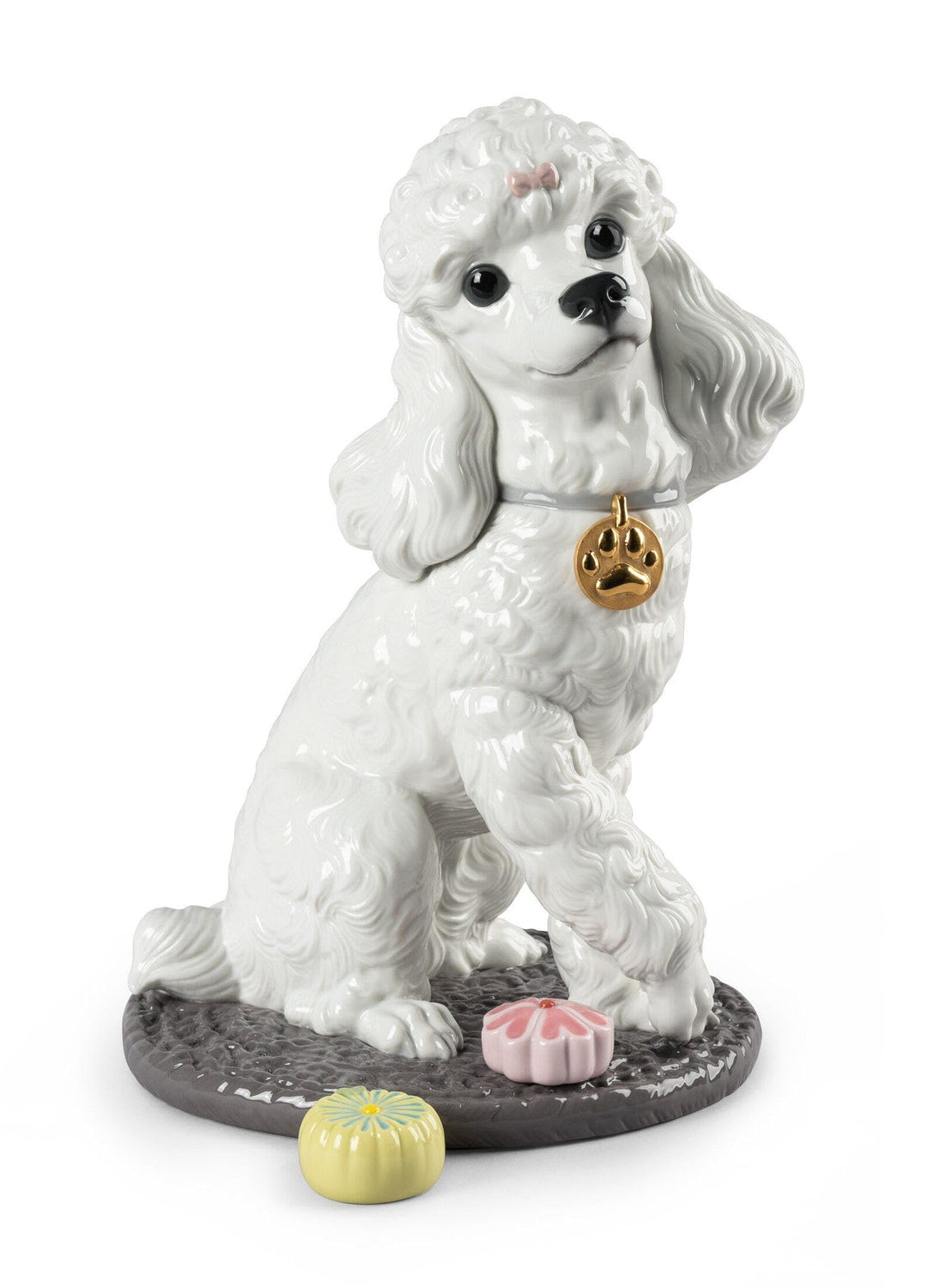 Lladro - Pudel mit Mokka