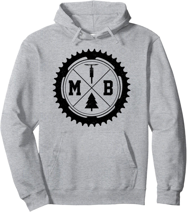 MTB Mountainbike Downhill Mountainbiker Geschenk Pullover Hoodie