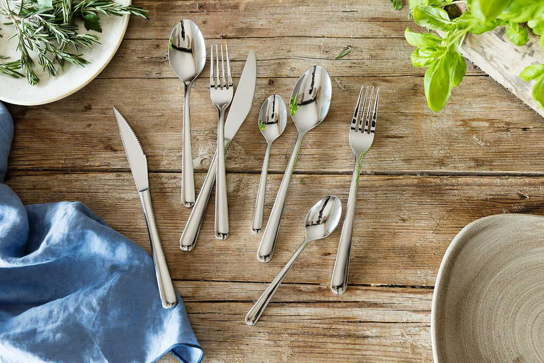 Monix Pisa Besteckset, 24-teilig Silber, Silber