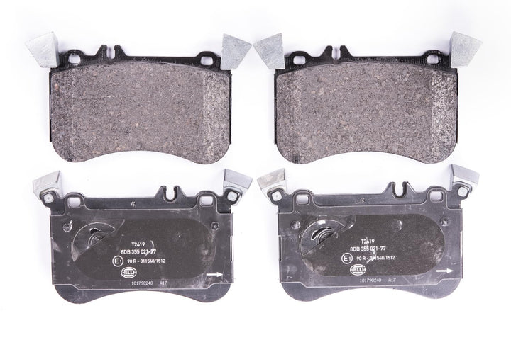 HELLA PAGID 8DB 355 021-771 Bremsbelagsatz - T2419 - Dicke/Stärke: 16.7mm - Bremssystem: Brembo - fü
