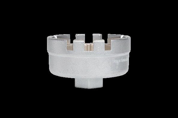 KS Tools 150.9212 3/8" Ölfilter-Schlüssel, SW 64,5mm, 14 Flächen, 4042146392171